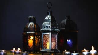 استقبال رمضان بالفانوس وانوار رمضان