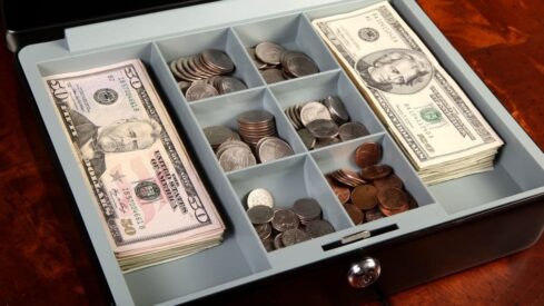 Money kept in suitcase