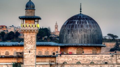 The Prophet's journey to Aqsa